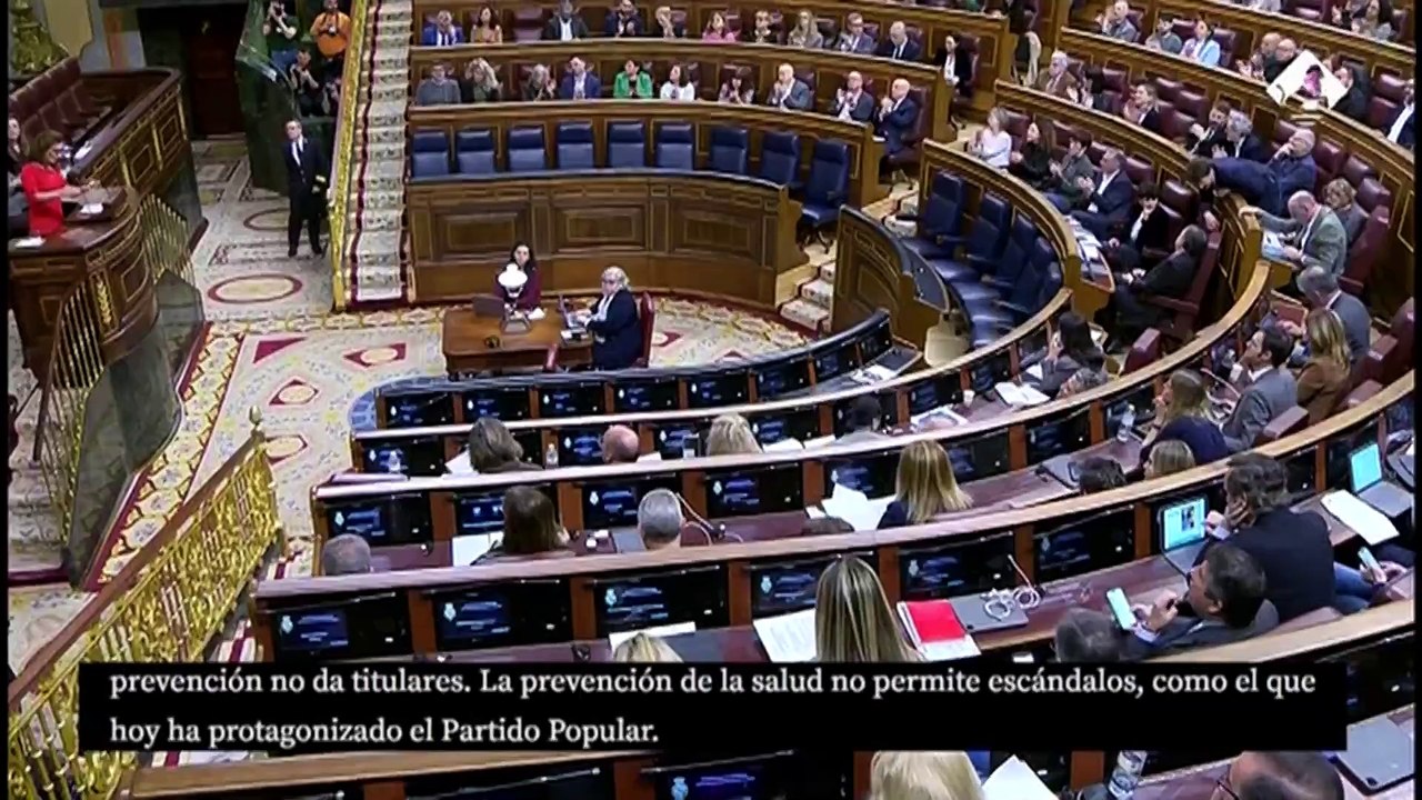 Tensión en el Congreso entre Mónica García y la bancada del Partido Popular