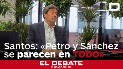 Francisco Santos, exvicepresidente de Colombia: «A Petro, al igual que Sánchez, la ley le importa poco»