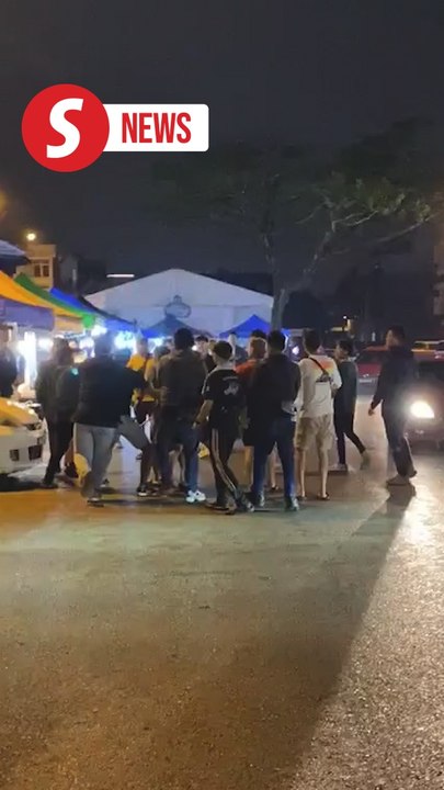 Five men arrested over viral street fight in Kuching