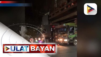 Kalsada sa NLEX Marilao Northbound, nananatiling sarado matapos bumangga ang 2 truck