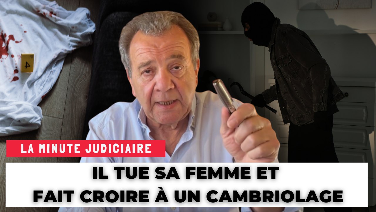 Il tue sa femme et invente un faux cambriolage