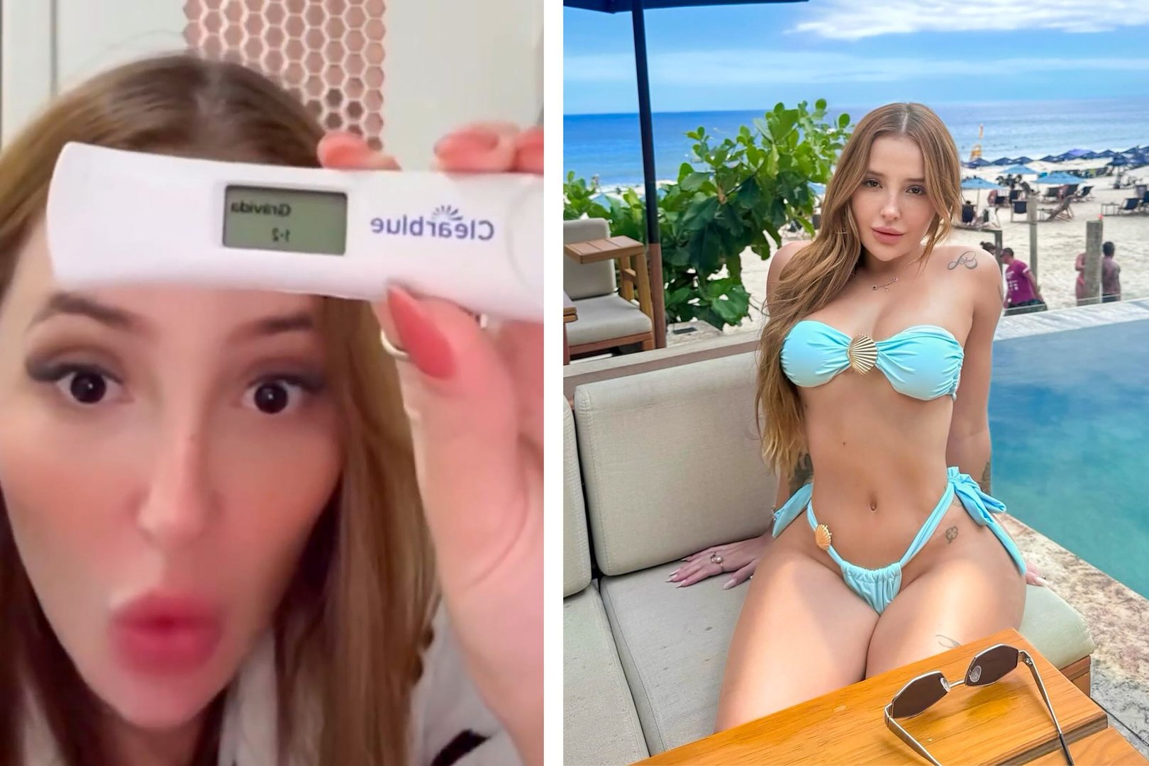 A model who claims threesome with Neymar says shes pregnant