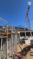 Las últimas imágenes de las obras del Camp Nou: disparidad de opiniones del avance