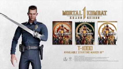 Mortal Kombat 1 Khaos Reigns Official T-1000 Gameplay Trailer