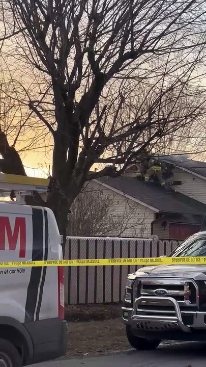 incendie Mercier rue des épinettes