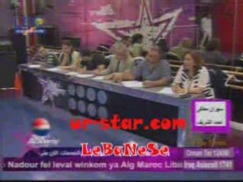 Evaluation 16 - Saad Mirhane -Star Academy LBC 5