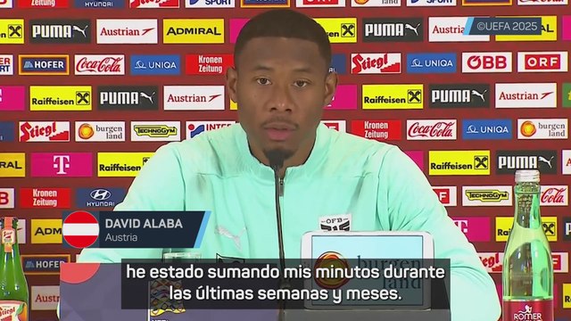 Alaba, feliz por el regreso a su selección: Me siento muy bien