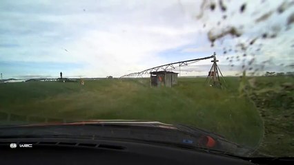 WRC Kenya 2025 SS2 Katsuta Close Call