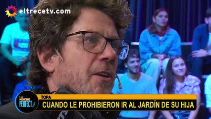 Diego Topa contó el insólito motivo por que el que le prohibieron ir al jardín de su hija Mitai
