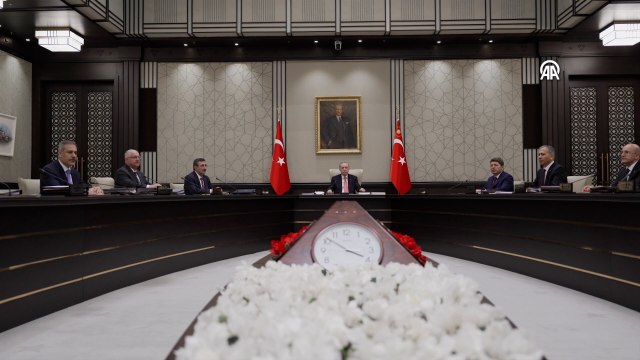 Milli Güvenlik Kurulu, Cumhurbaşkanı Erdoğan başkanlığında toplandı