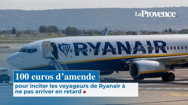 100 euros d’amende pour inciter les voyageurs de Ryanair à ne pas arriver en retard