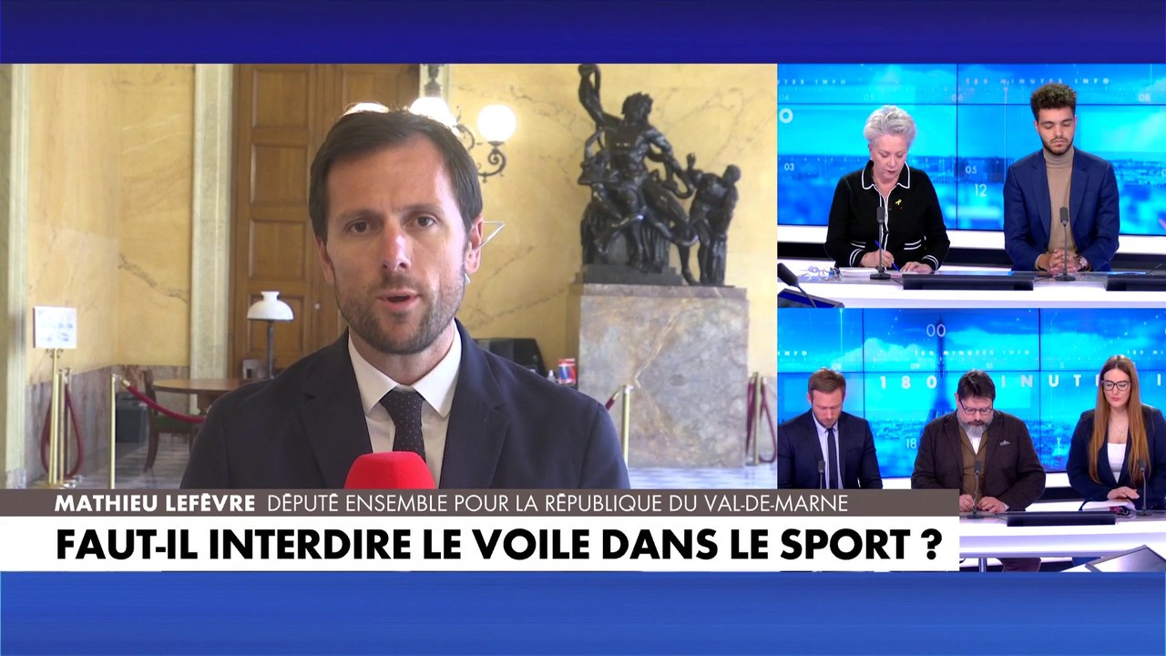 Mathieu Lefèvre réagit à la question du voile dans les compétitions sportives