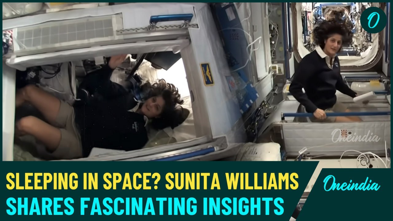 Sunita Williams ISS Tour | How to Sleep and Survive in Space | Williams Reveal Interesting Details