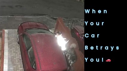 Car moves by itself after being left in gear without handbrake secured