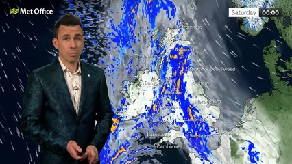 Met Office Friday morning weather forecast 21/03/2025