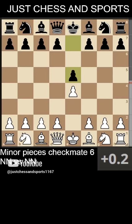 Minor pieces checkmate 6. Bishop and Knight checkmate