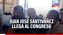 Santiváñez llegó al Congreso: Ministro del Interior se presenta HOY ante el Pleno