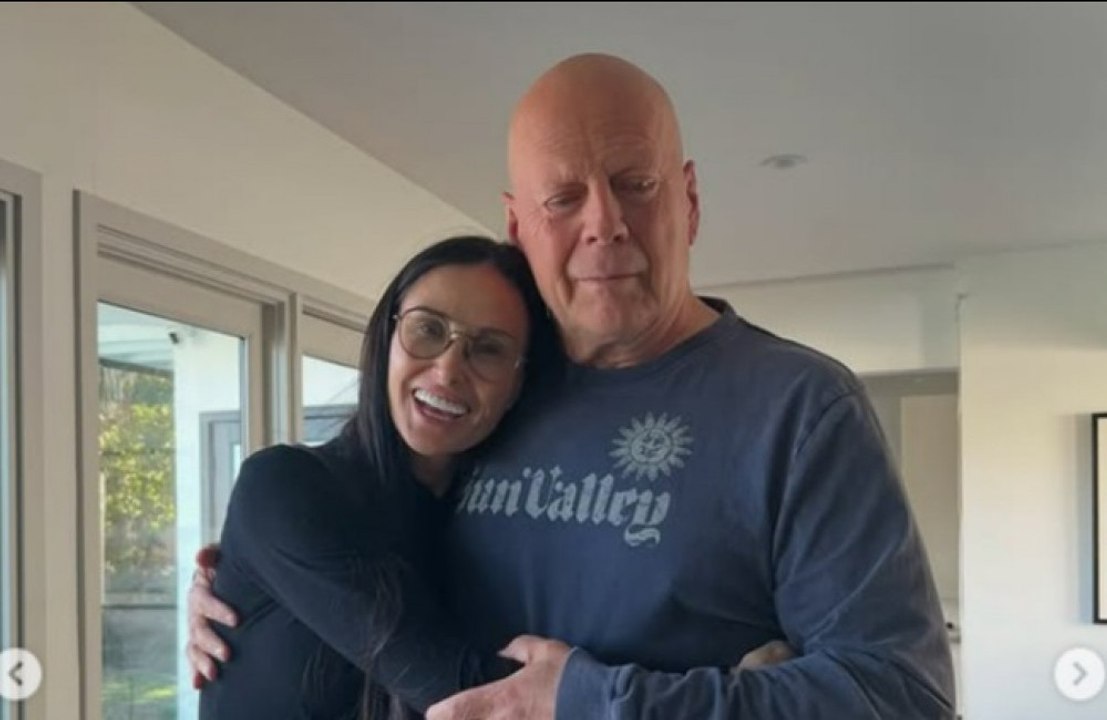 Demi moore: herzliche geburtstagsbotschaft für bruce willis