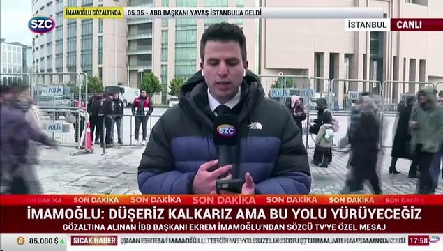 Ekrem İmamoğlu'nden SÖZCÜ TV'ye özel mesaj