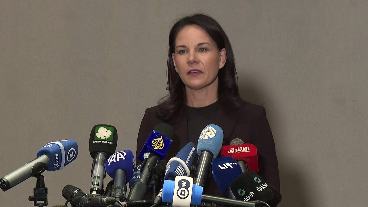 Baerbock prangert in Syrien 'entsetzliche Gewaltausbrüche' an