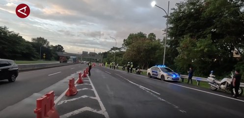 Polisi terapkan One Way dan gage di Jalur Puncak saat libur lebaran