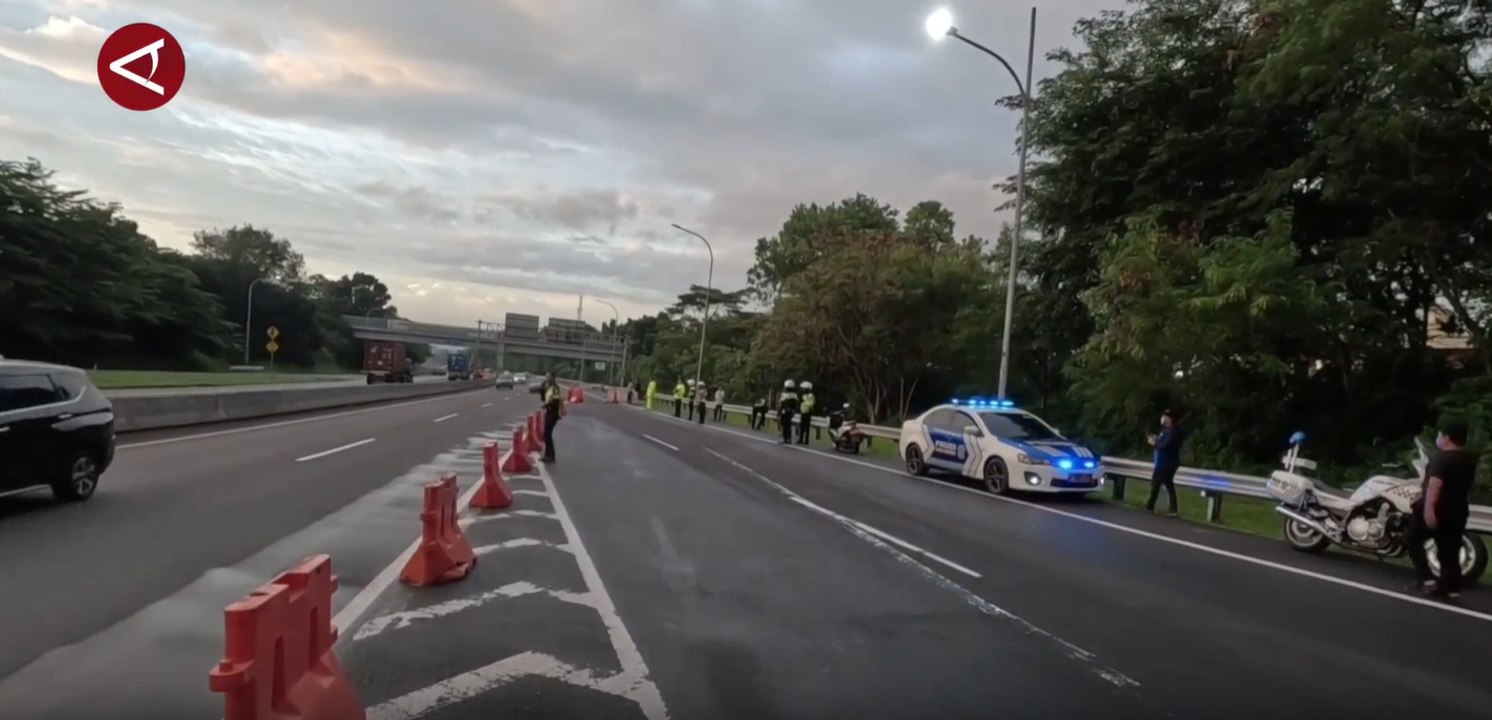 Polisi terapkan One Way dan gage di Jalur Puncak saat libur lebaran