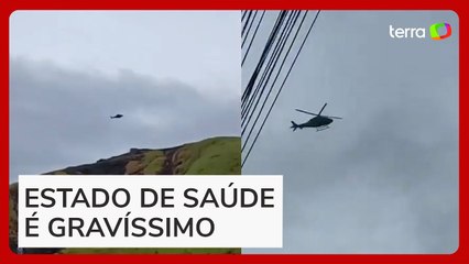 Policial em helicóptero é baleado durante sobrevoo em comunidade no Rio de Janeiro