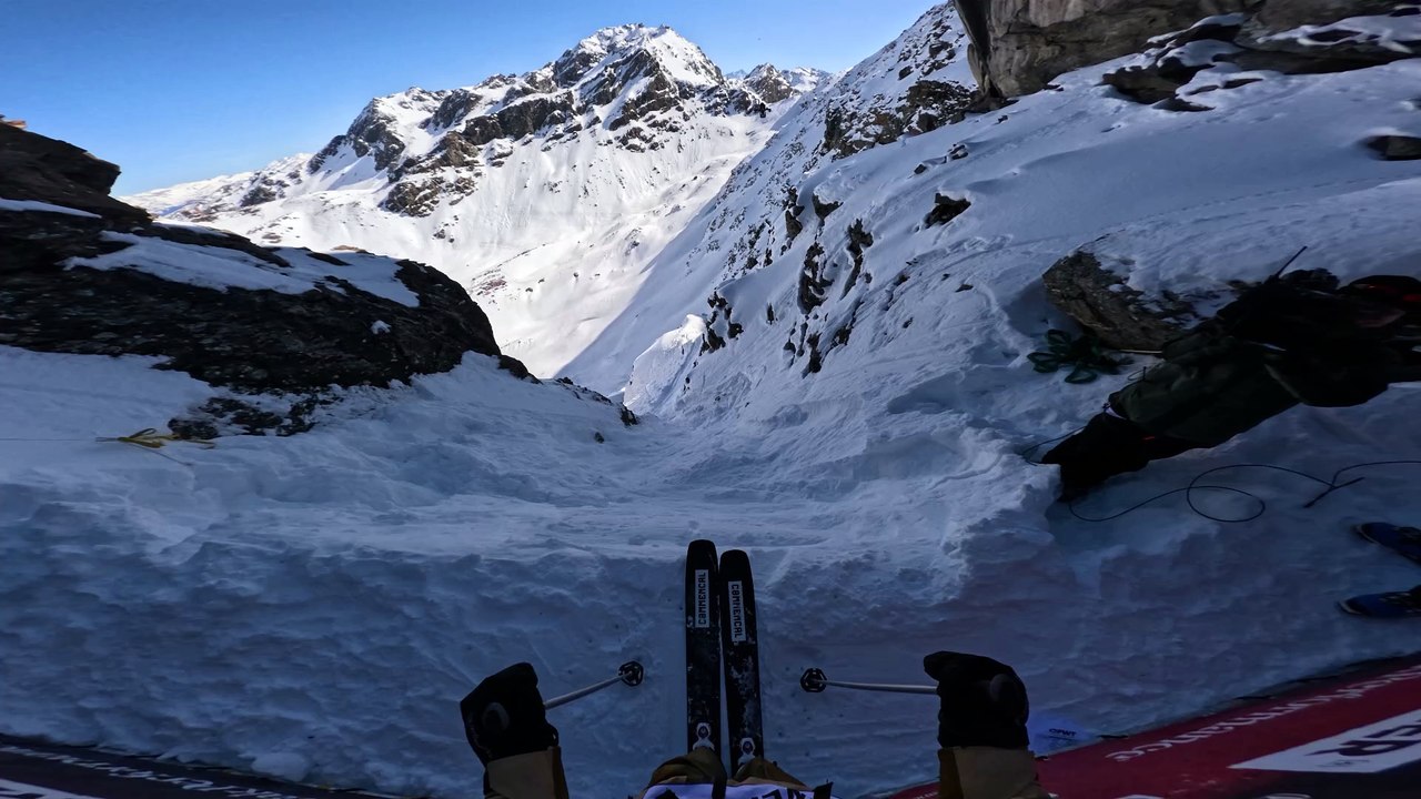 GoPro POV: Weitien Ho Dropping a Heater on the Bec des Rosses - 2025 YETI Xtreme Verbier by Honda