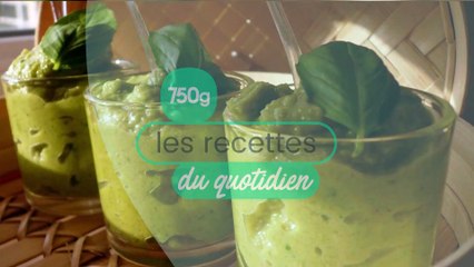 Verrine de brocoli au pesto
