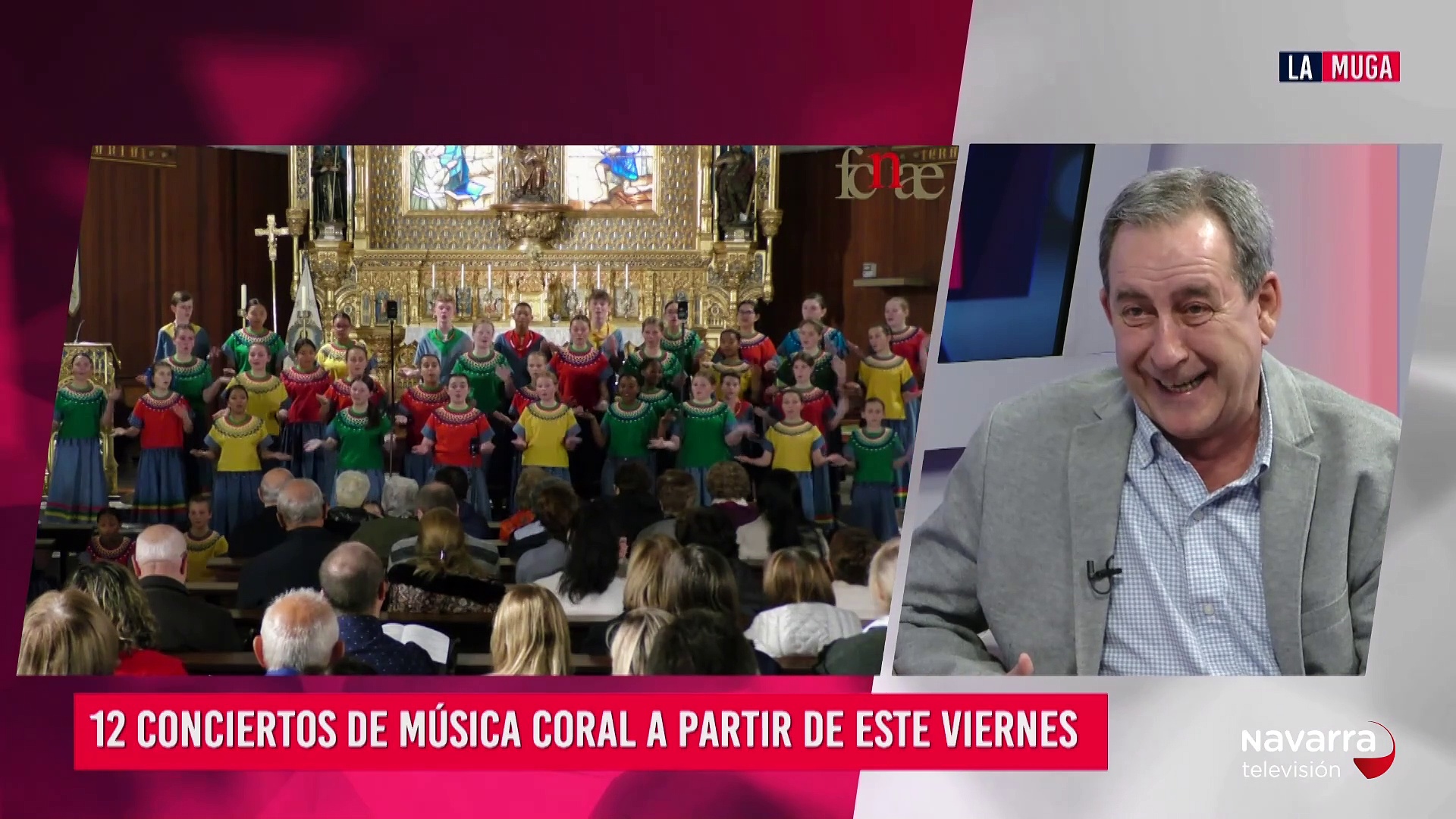 La música coral de medio mundo suena en Navarra Televisión