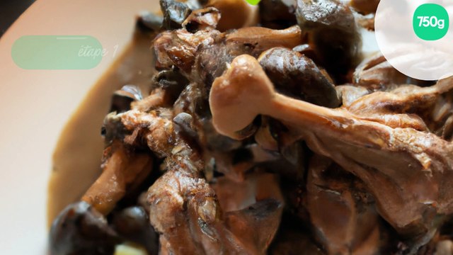Fricassée de chapon aux morilles et sa sauce au vin
