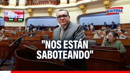 Ministro Santiváñez acusa presunta campaña de desprestigio: "La seguridad no puede ser un arma política"