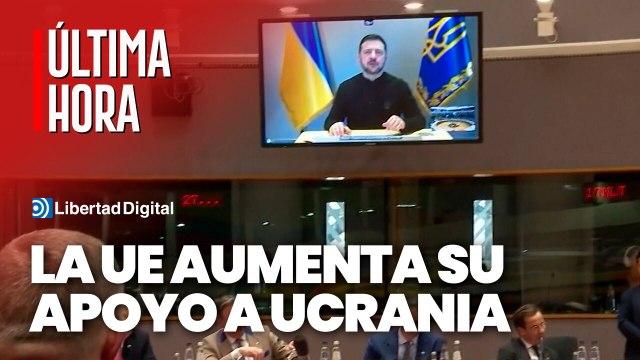 La UE prometen más gasto en defensa y garantías de seguridad para Ucrania