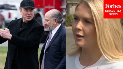 Karoline Leavitt Pressed On Secretary Lutnick Urging Public To Buy Tesla Stock During TV Interview