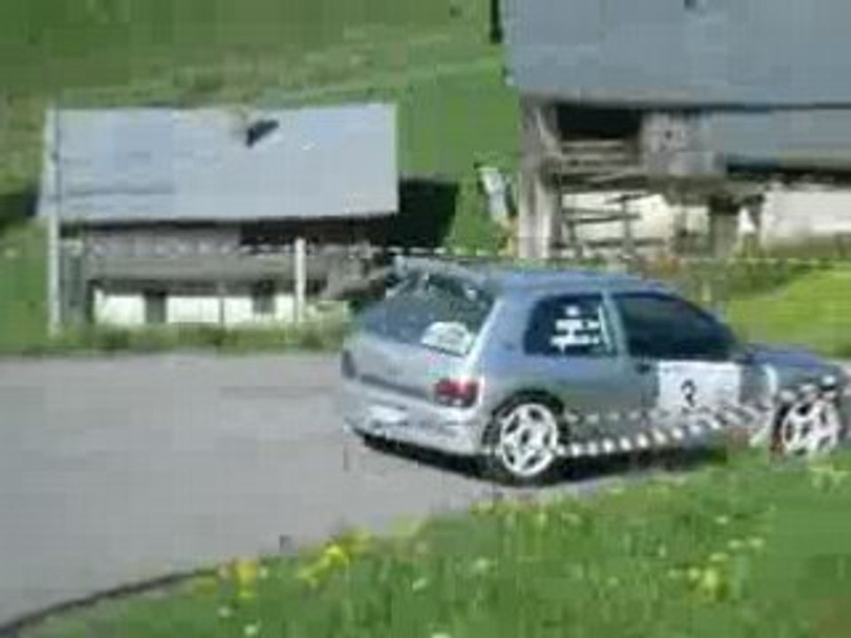 rallye du beaufortain 2008 desbiolles clio maxi