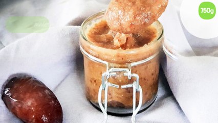 caramel de dattes sans lait et sans sucre