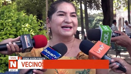 Vecinos cansados de la inseguridad