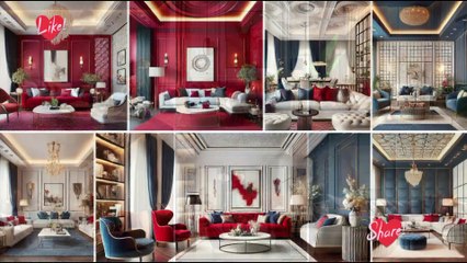 Stunning Living Room Interior Designs with Perfect Color Combinations | Transform Your Home!