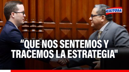 Ministro Santiváñez: "Convocamos al PJ, Congreso y una nueva Fiscalía que nos sentemos y tracemos la estrategia"