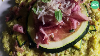 Delicious Courgette and Coppa Risotto Recipe 🍚