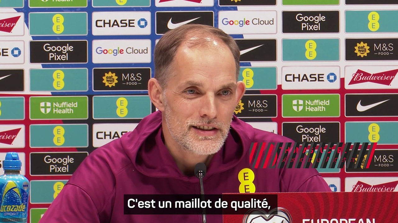 Tuchel : "Le maillot anglais n'est pas lourd à porter"