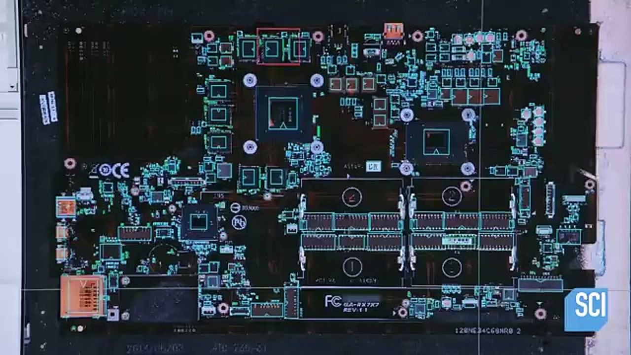 How laptops are made in factory