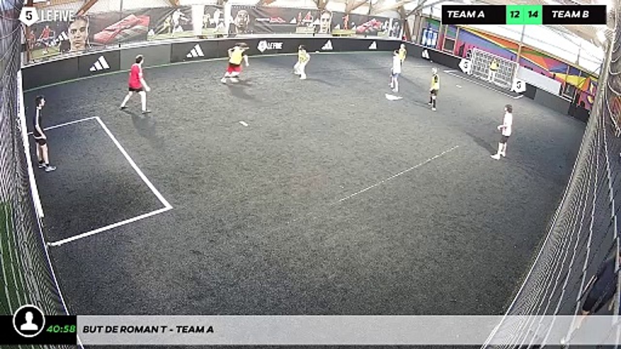 But de Roman T - Team A