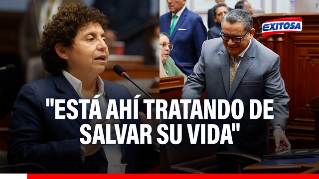Susel Paredes denuncia presunta negociación entre Santiváñez y congresistas para frustrar censura
