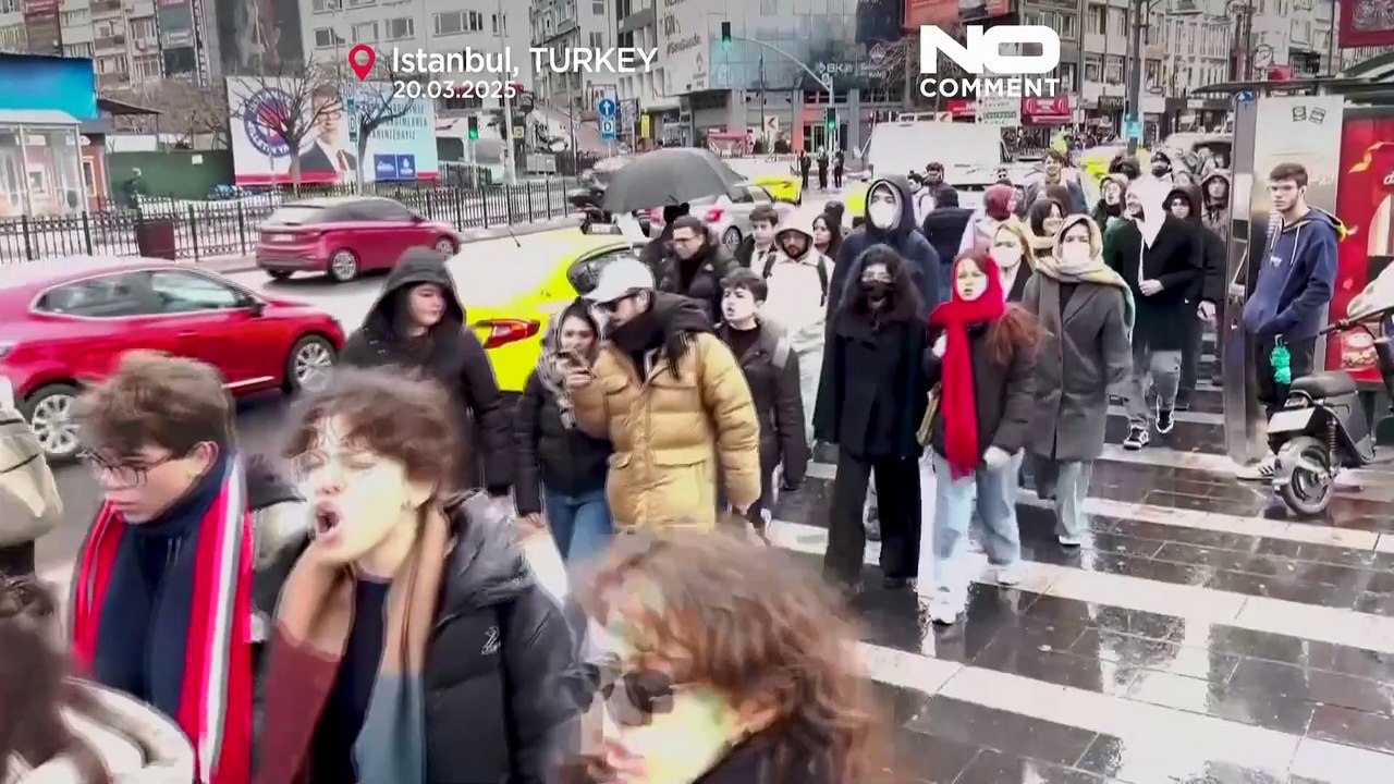 Арест мэра Стамбула Экрема Имамоглу вызвал прот...