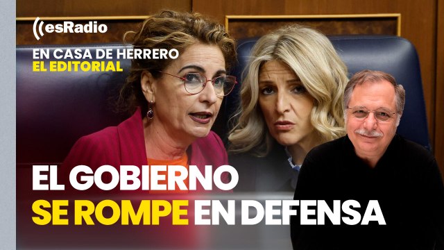 Editorial Luis Herrero: El Gobierno se rompe en Defensa: Sumar se opone al gasto militar y apoya salir de la OTAN