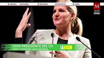 Kirsty Coventry será la nueva presidenta del Comité Olímpico Internacional
