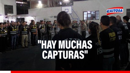 "Hay muchas capturas": Renzo Reggiardo asegura que el trabajo de la Policía es bueno
