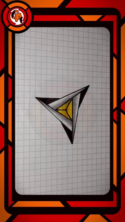 (VIDEO #0017) 🎨🖌️🖌️ DIBUJANDO una estrella de tres puntas.