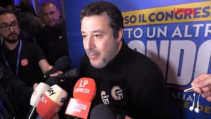 Salvini: «Pensare di spendere 800 miliardi per le armi è fuori dal mondo»